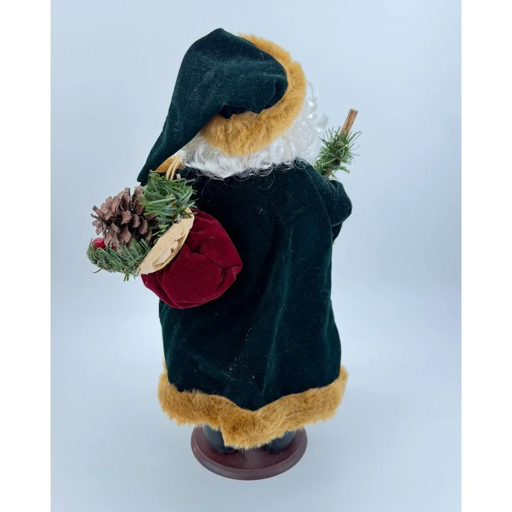 Rustic Woodland Santa Claus Figure 16